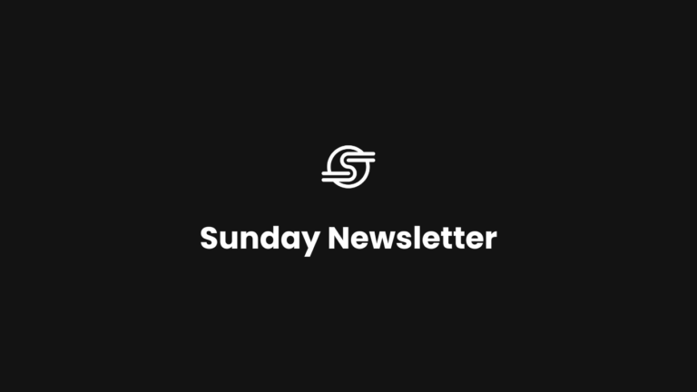 Sunday Newsletter