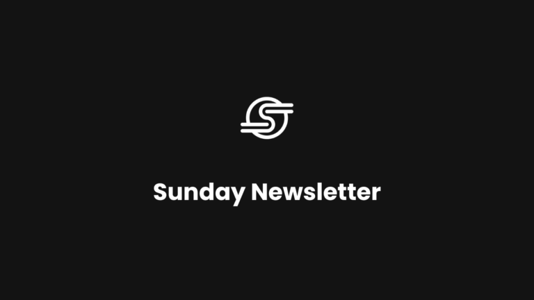 Sunday Newsletter